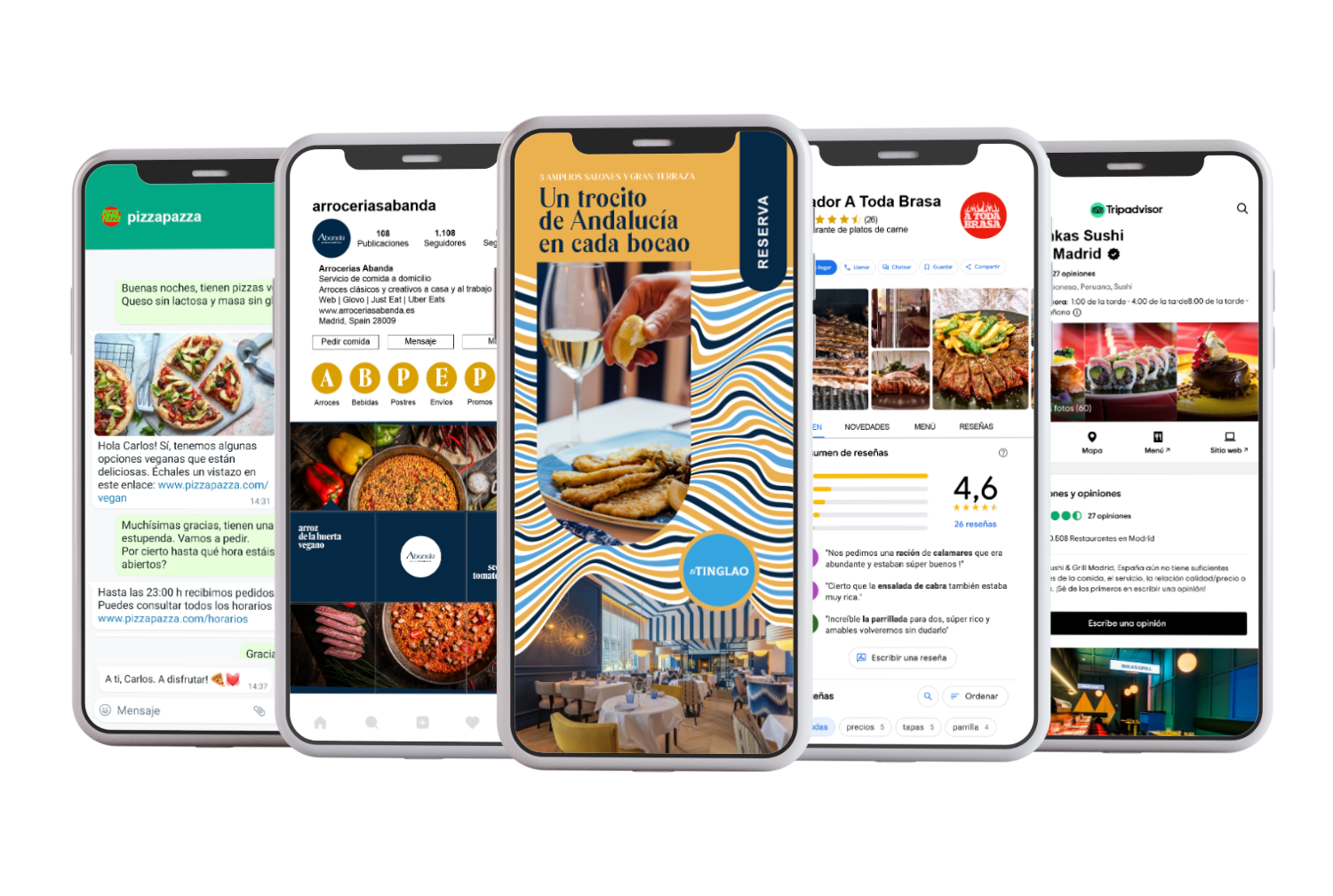 Diseño de páginas web para restaurantes con enfoque en visibilidad y reservas